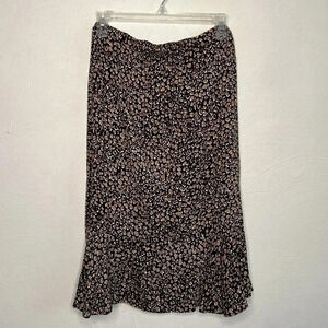 SAGHARBOR Vintage Animal Print 2 Piece Skirt Set